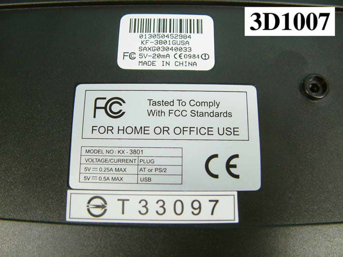 RF Keyboard - FCC ID HQKKMEKFYY01 - Key Mouse Electronic Enterprise Co Ltd (1)