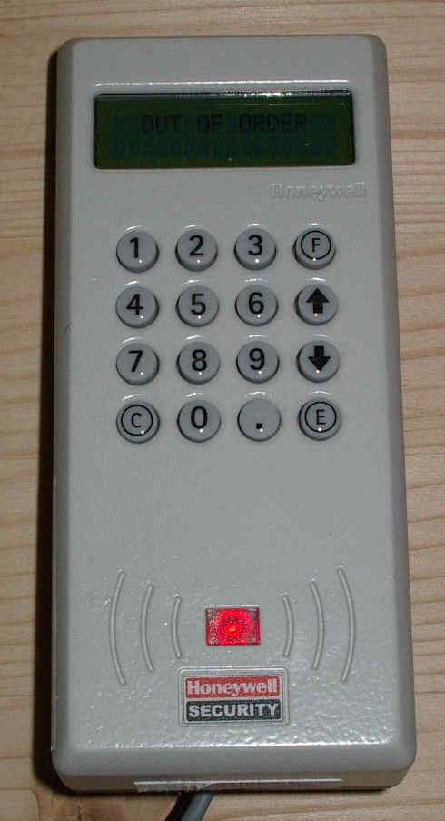 RFID Access Control - FCC ID HS9-RTU-K12 - Ademco Inc