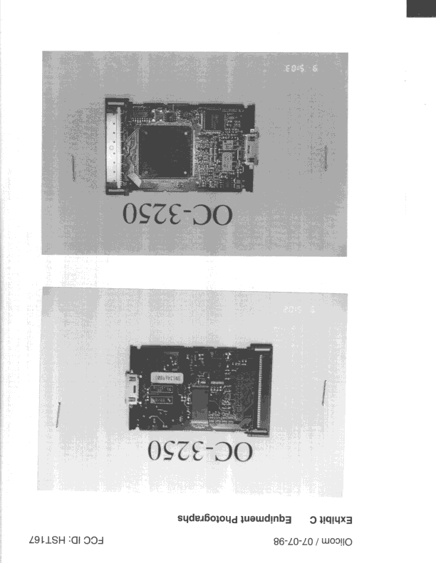 JBP - Part 15 Class B Computing Device Peripheral - FCC ID HST167 - Olicom AS (2)
