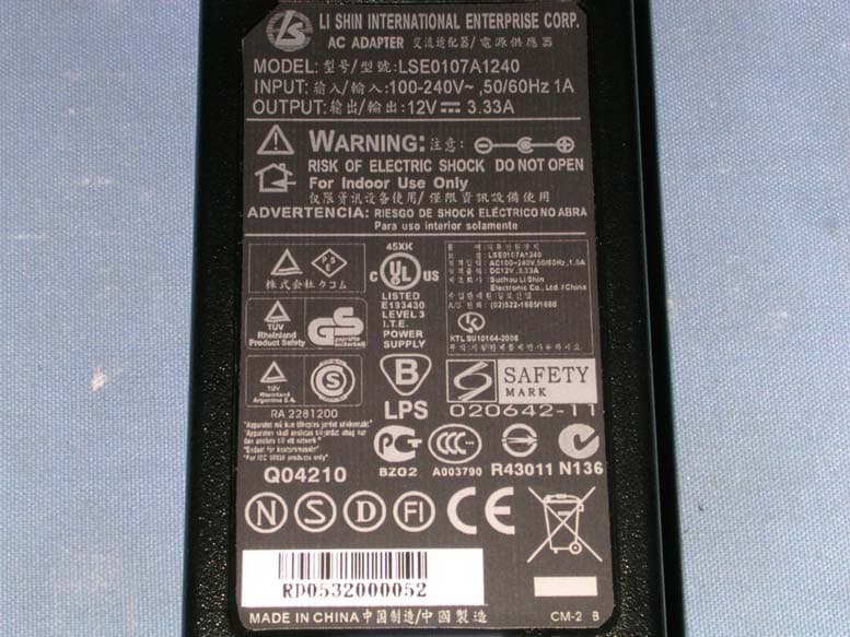 LCD TABLET - FCC ID HV4DTF521 - Wacom Co Ltd
