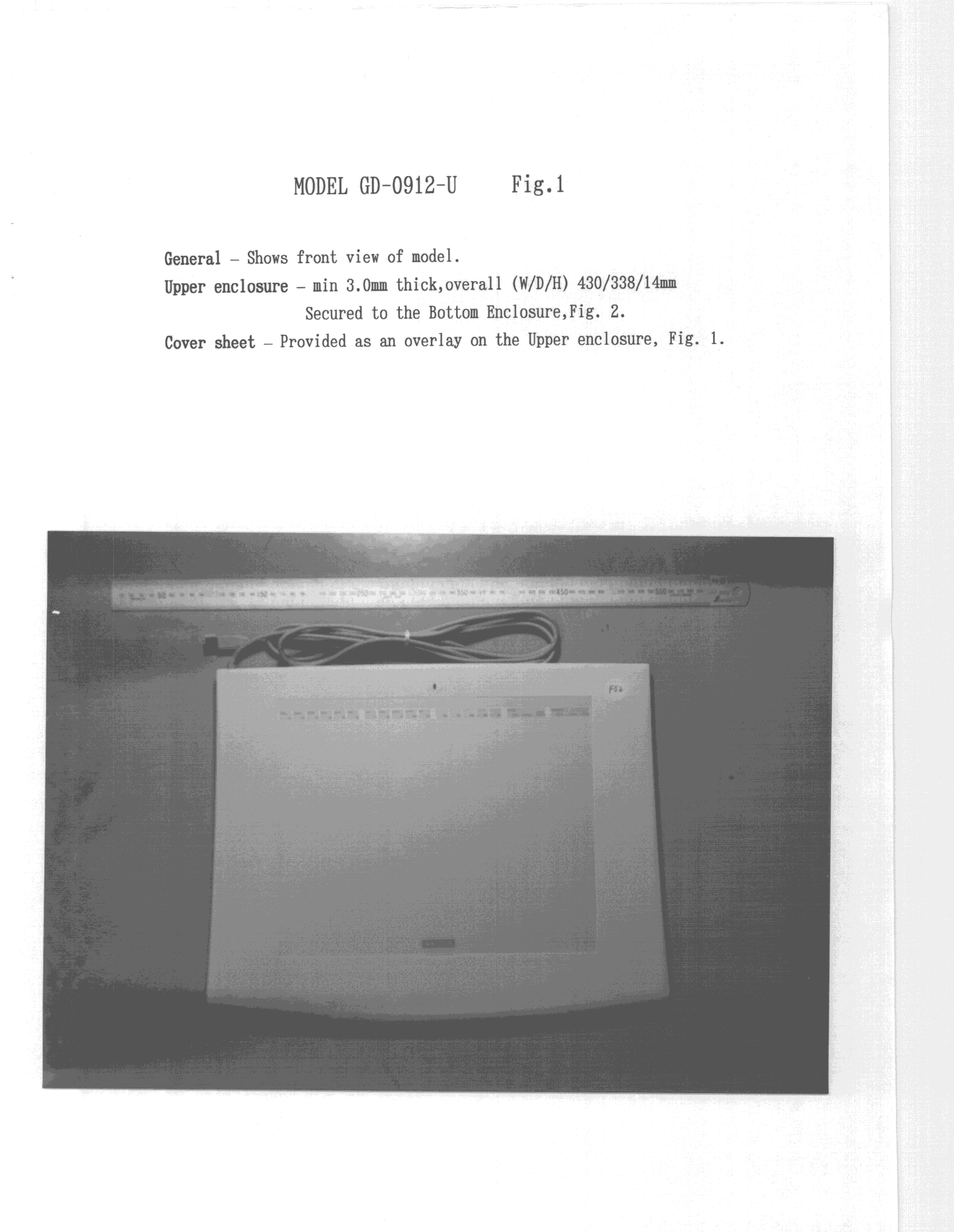 JBP - Part 15 Class B Computing Device Peripheral - FCC ID HV4GD0912U - Wacom Co Ltd (4)