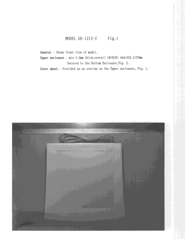 JBP - Part 15 Class B Computing Device Peripheral - FCC ID HV4GD1212U - Wacom Co Ltd (2)
