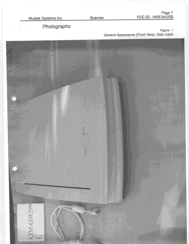 JBP - Part 15 Class B Computing Device Peripheral - FCC ID HWFA4USB - Mustek Systems Inc (5)