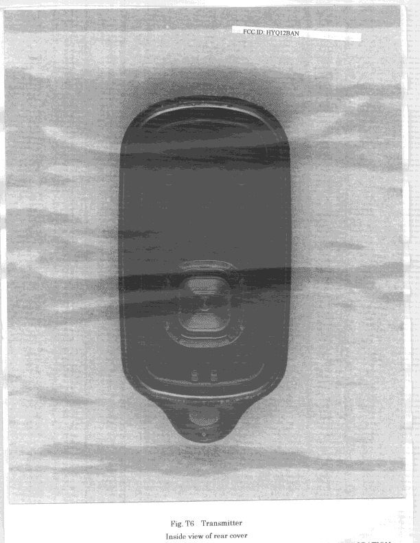 DSC - Part 15 Security/Remote Control Transmitter - FCC ID HYQ12BAN - Denso Corporation (2)