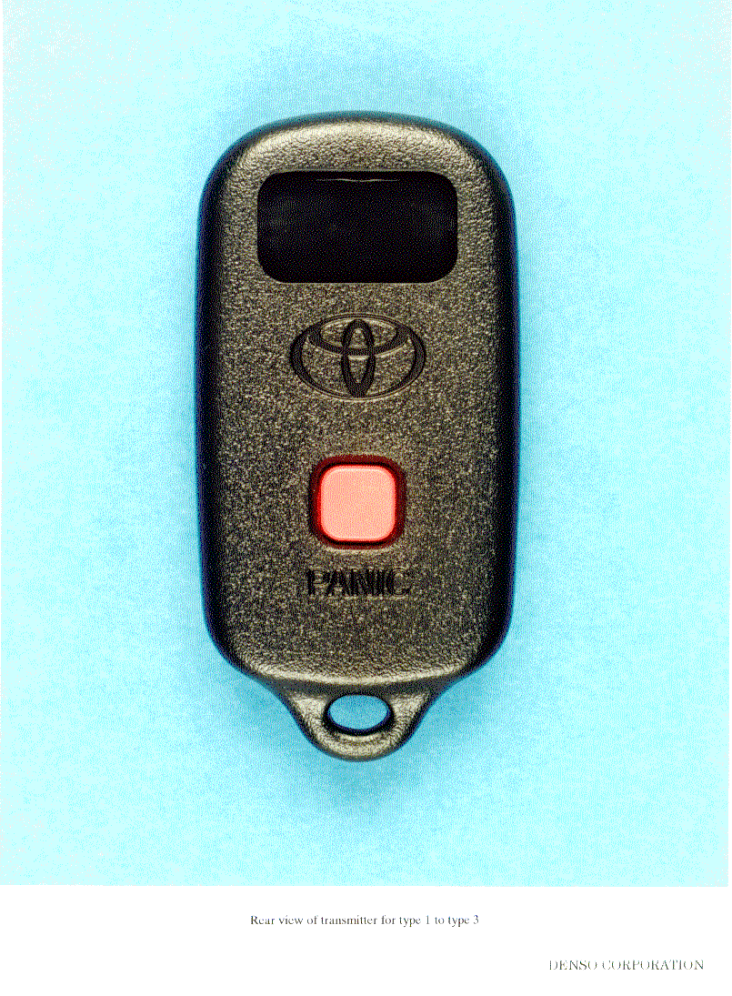 Remote Keyless Entry System - FCC ID HYQ12BBD - Denso Corporation (3)