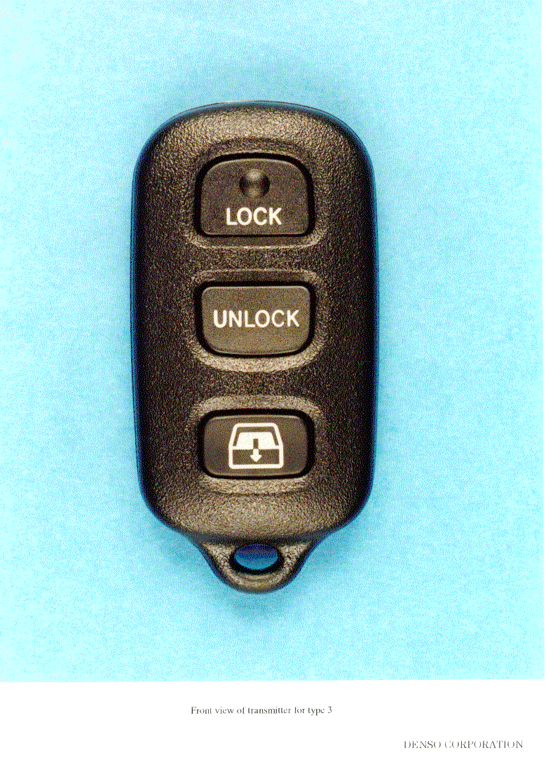 Remote Keyless Entry System - FCC ID HYQ12BBD - Denso Corporation (4)