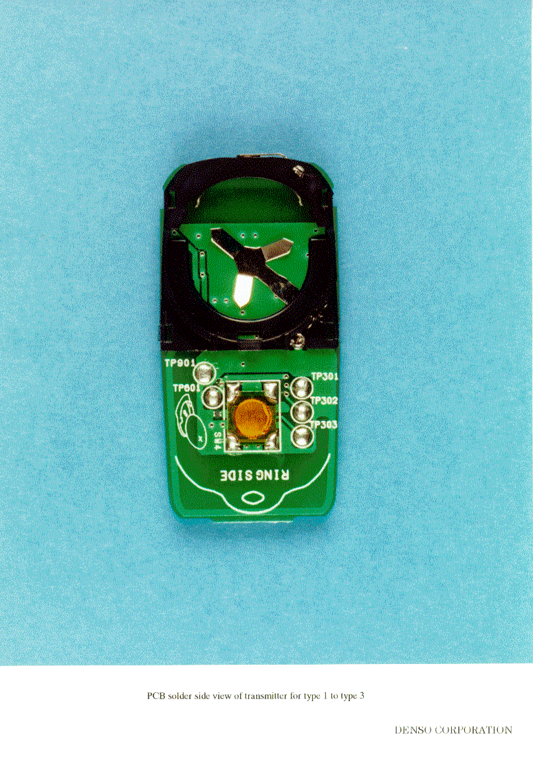Remote Keyless Entry System - FCC ID HYQ12BBD - Denso Corporation (5)