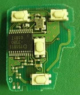 Remote Keyless Entry System (Transmitter) - FCC ID HYQ12BDM - Denso Corporation (1)