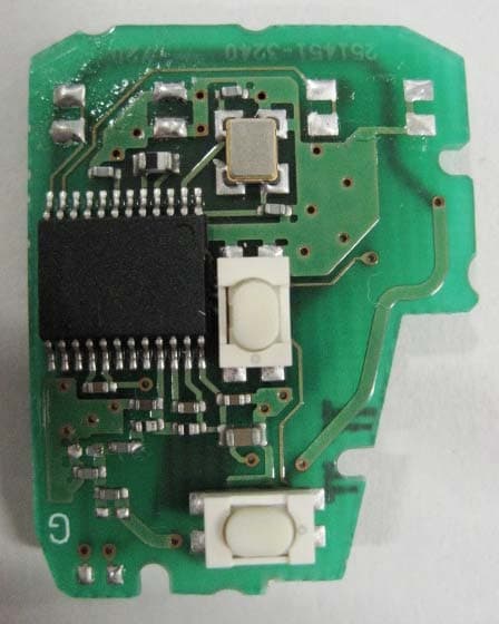 Remote Keyless Entry System (Transmitter) - FCC ID HYQ12BEL - Denso Corporation (1)