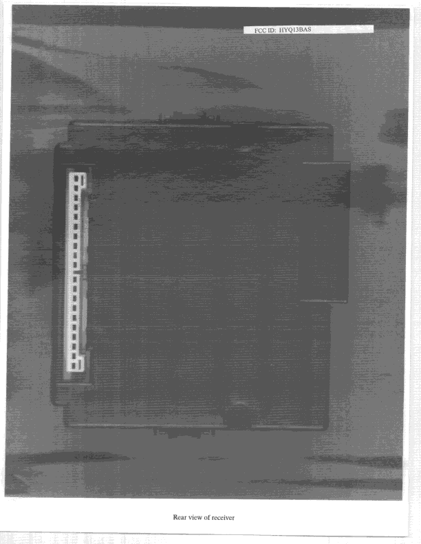 Car Alarm Receiver - FCC ID HYQ13BAS - Denso Corporation (2)