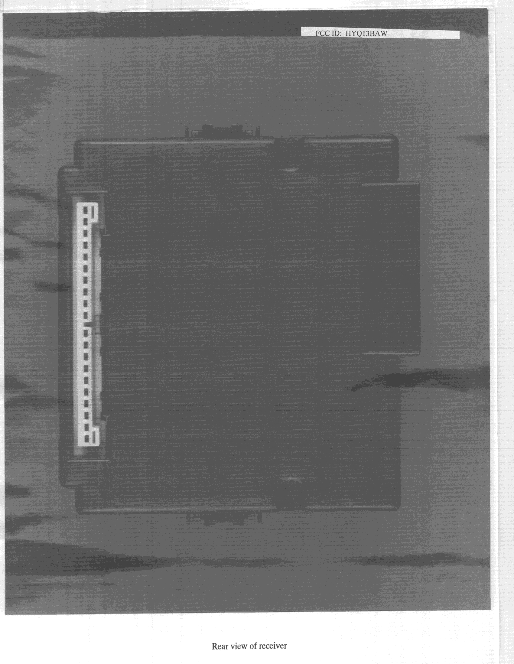 Car Alarm Receiver - FCC ID HYQ13BAW - Denso Corporation (2)