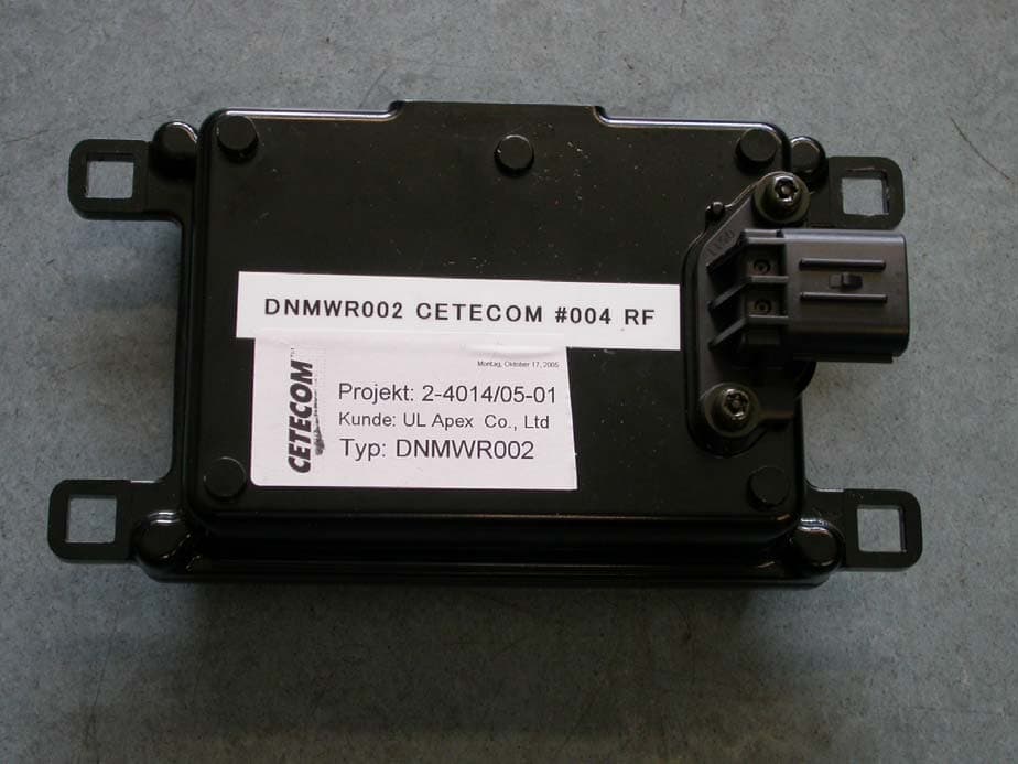 Vehicle Radar System - FCC ID HYQDNMWR002 - Denso Corporation (1)