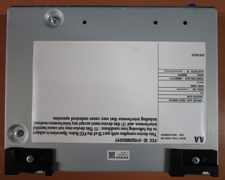 Control Box - FCC ID HYQDNNS097 - Denso Corporation (3)
