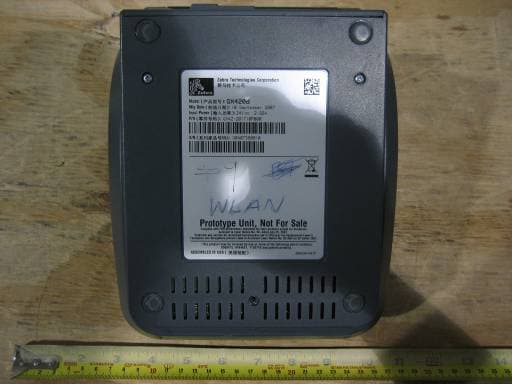 Zebra Embedded 802.11b/g Radio - FCC ID I28-ZLANGCA - Zebra Technologies Corporation
