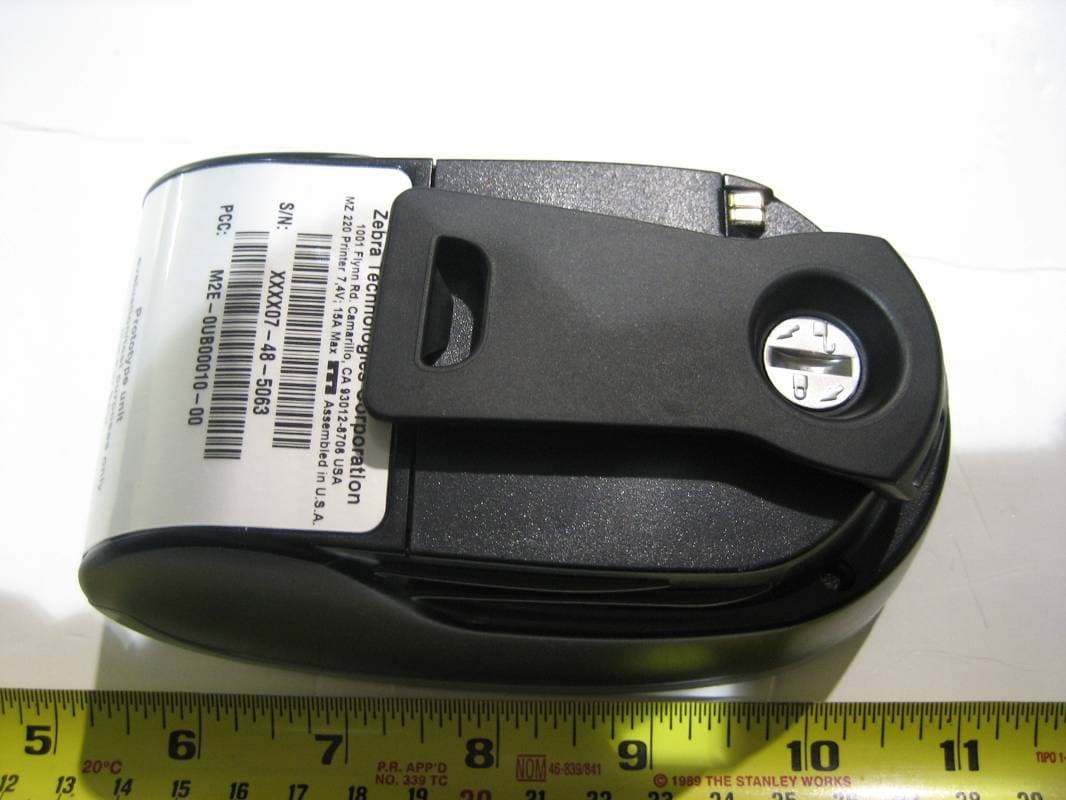 Zebra Embedded Bluetooth 2.0 radio - FCC ID I28MD-ZBR4WA - Zebra Technologies Corporation