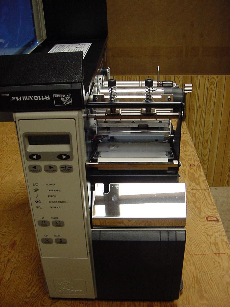 Thermal Transfer on Demand Bar Code Printer - FCC ID I28RFID-R110XI-03 - Zebra Technologies Corporation