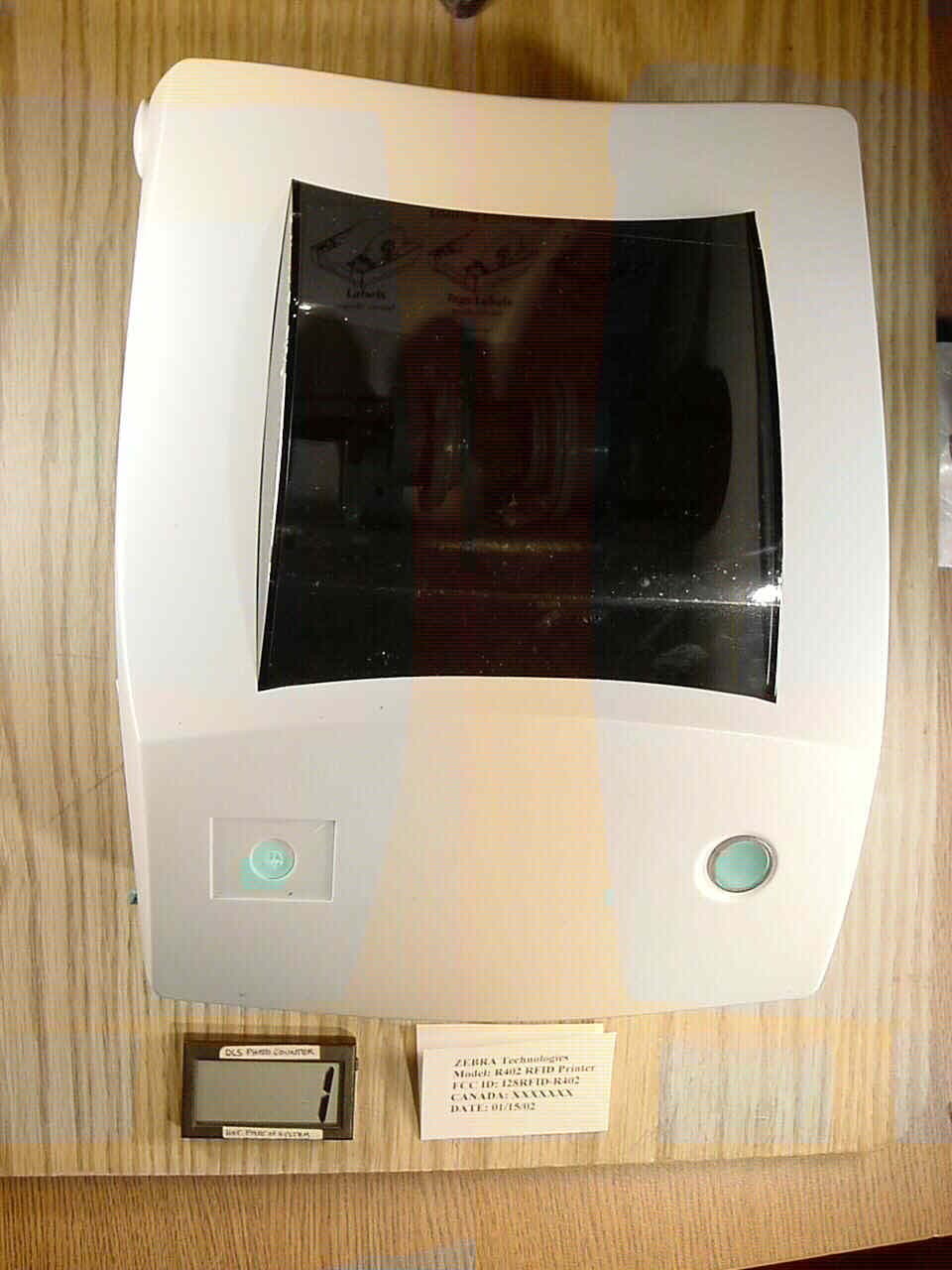 Thermal Printer with RFID Capability - FCC ID I28RFID-R402-2 - Zebra Technologies Corporation