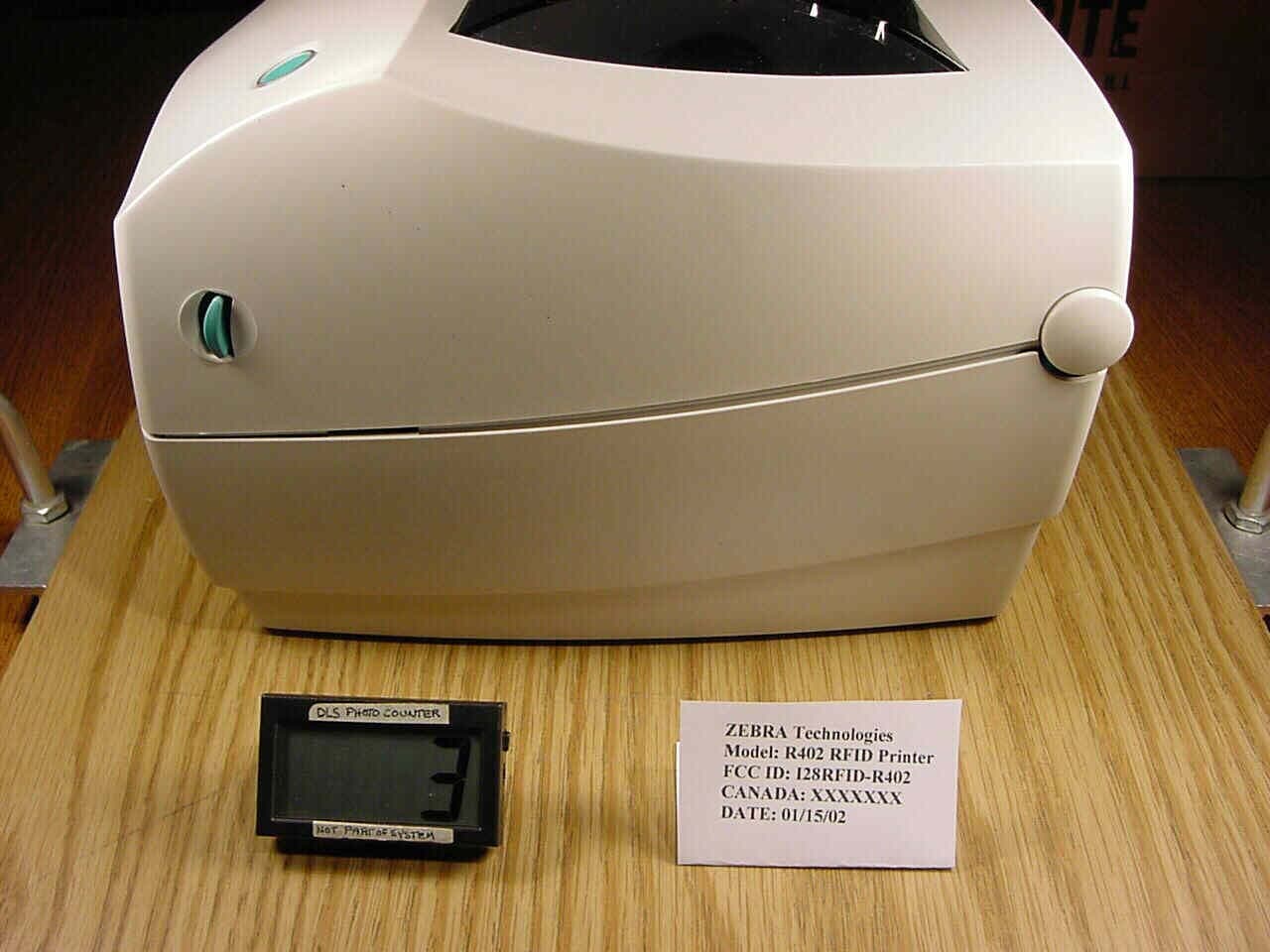 Thermal Printer with RFID Capability - FCC ID I28RFID-R402-2 - Zebra Technologies Corporation (3)