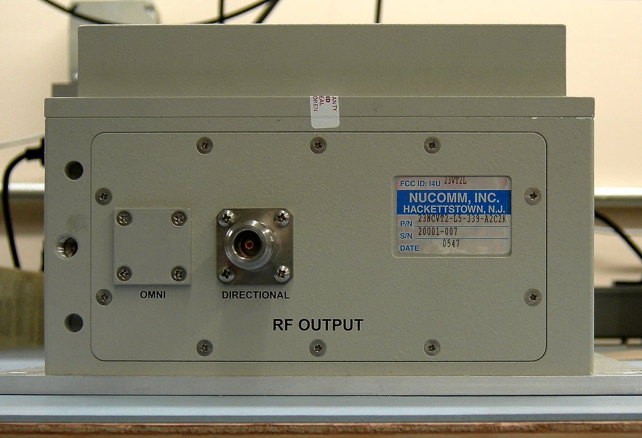 Microwave Transmitter - FCC ID I4U23VT2L - Integrated Microwave Technologies, LLC.