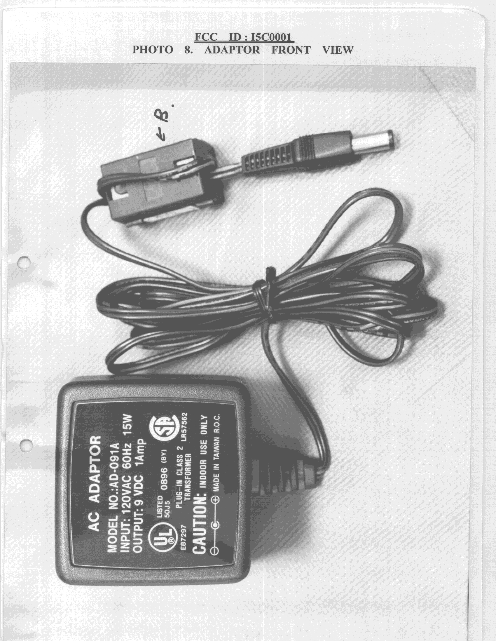 JBP - Part 15 Class B Computing Device Peripheral - FCC ID I5C0001 - CNF Inc (3)