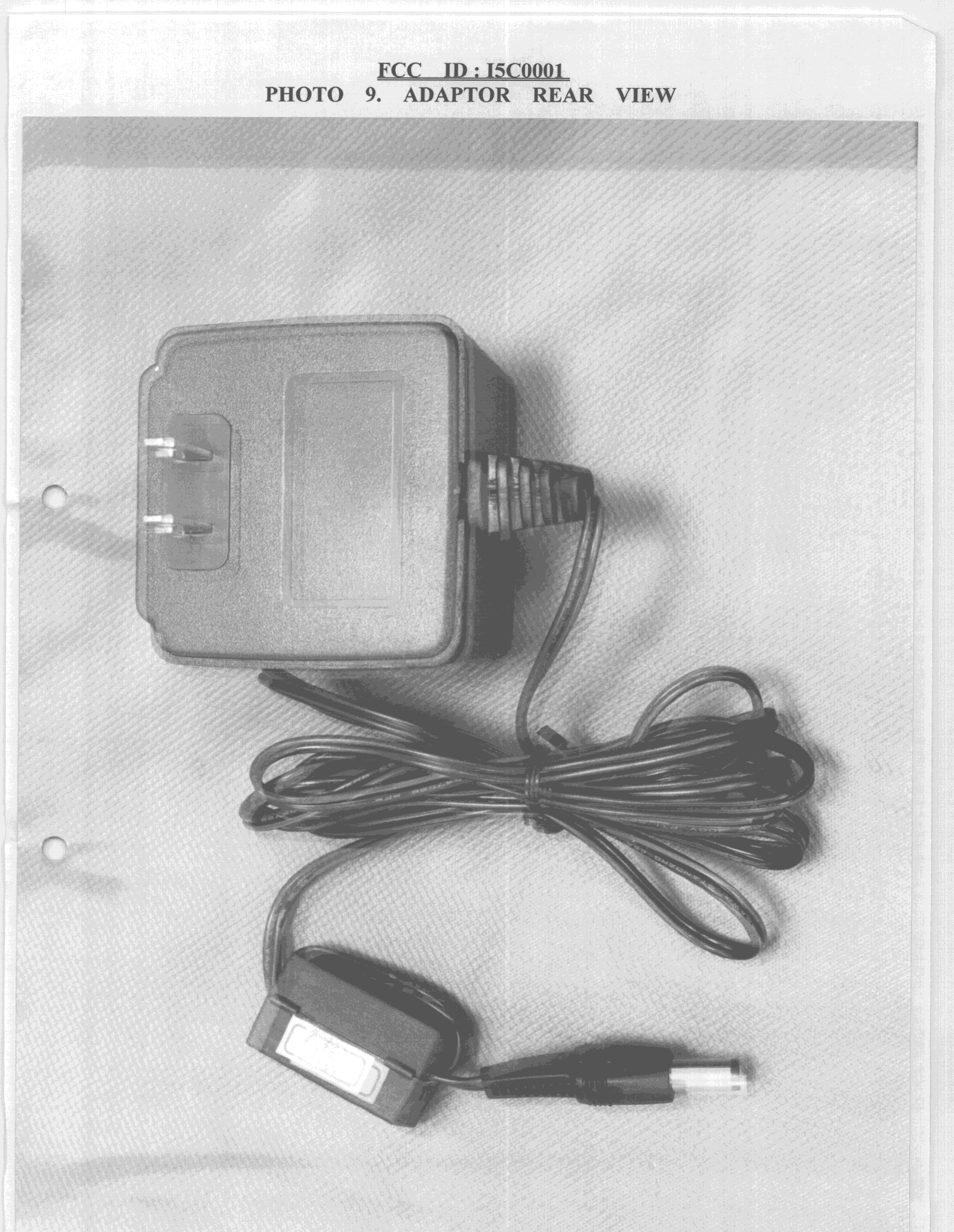 JBP - Part 15 Class B Computing Device Peripheral - FCC ID I5C0001 - CNF Inc