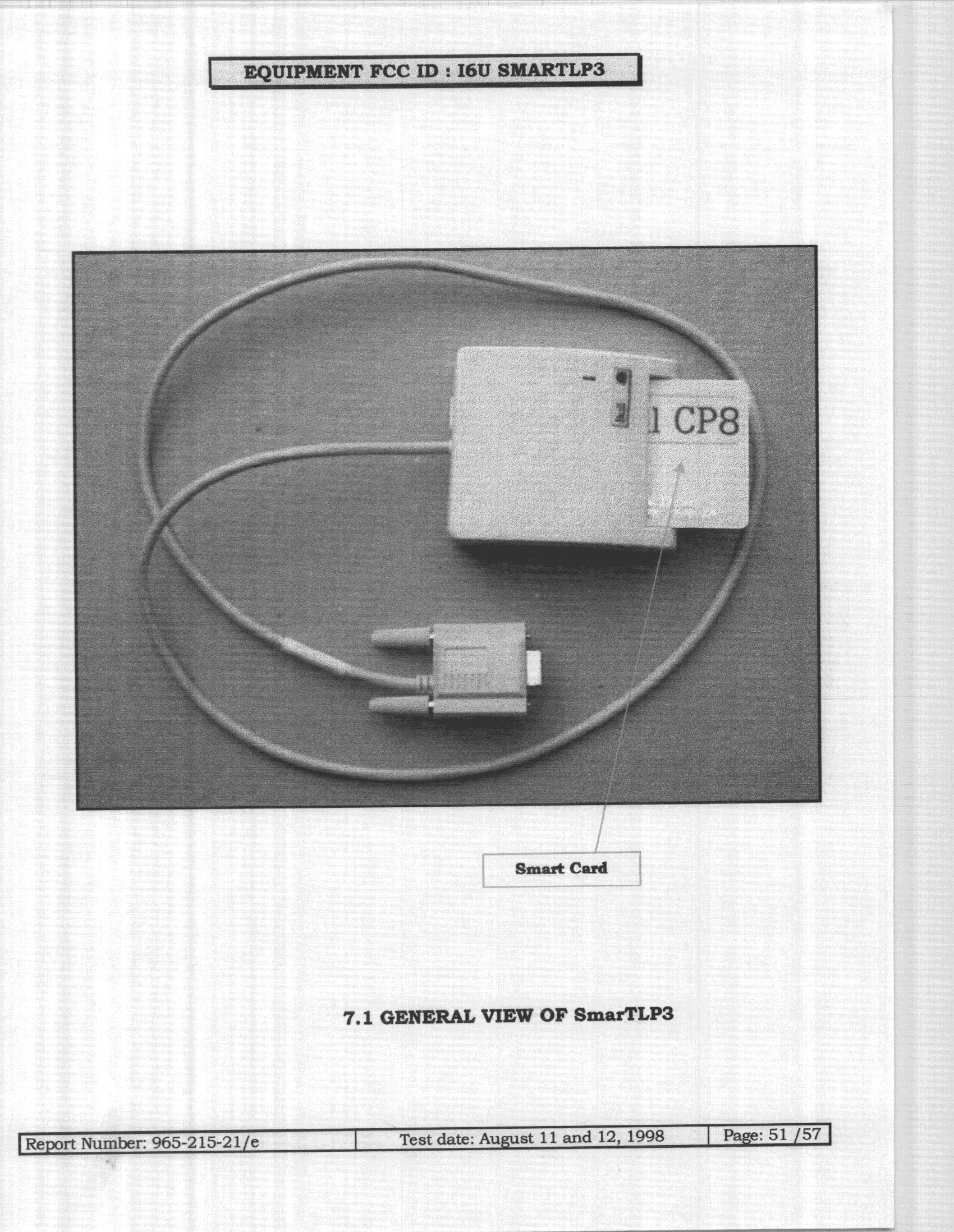 JBP - Part 15 Class B Computing Device Peripheral - FCC ID I6USMARTLP3 - Bull SA (3)