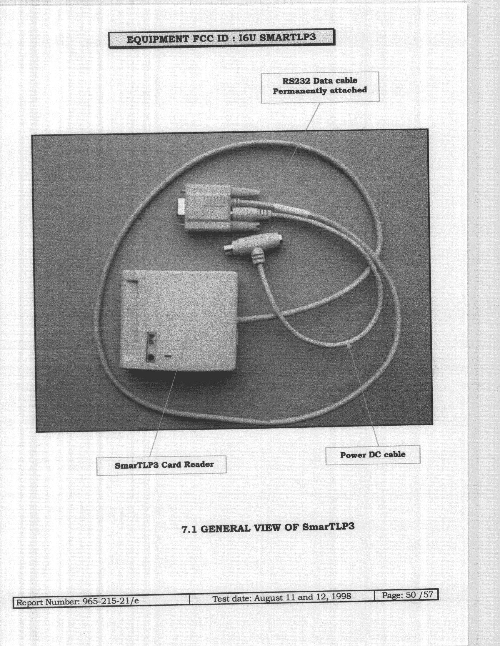 JBP - Part 15 Class B Computing Device Peripheral - FCC ID I6USMARTLP3 - Bull SA (4)