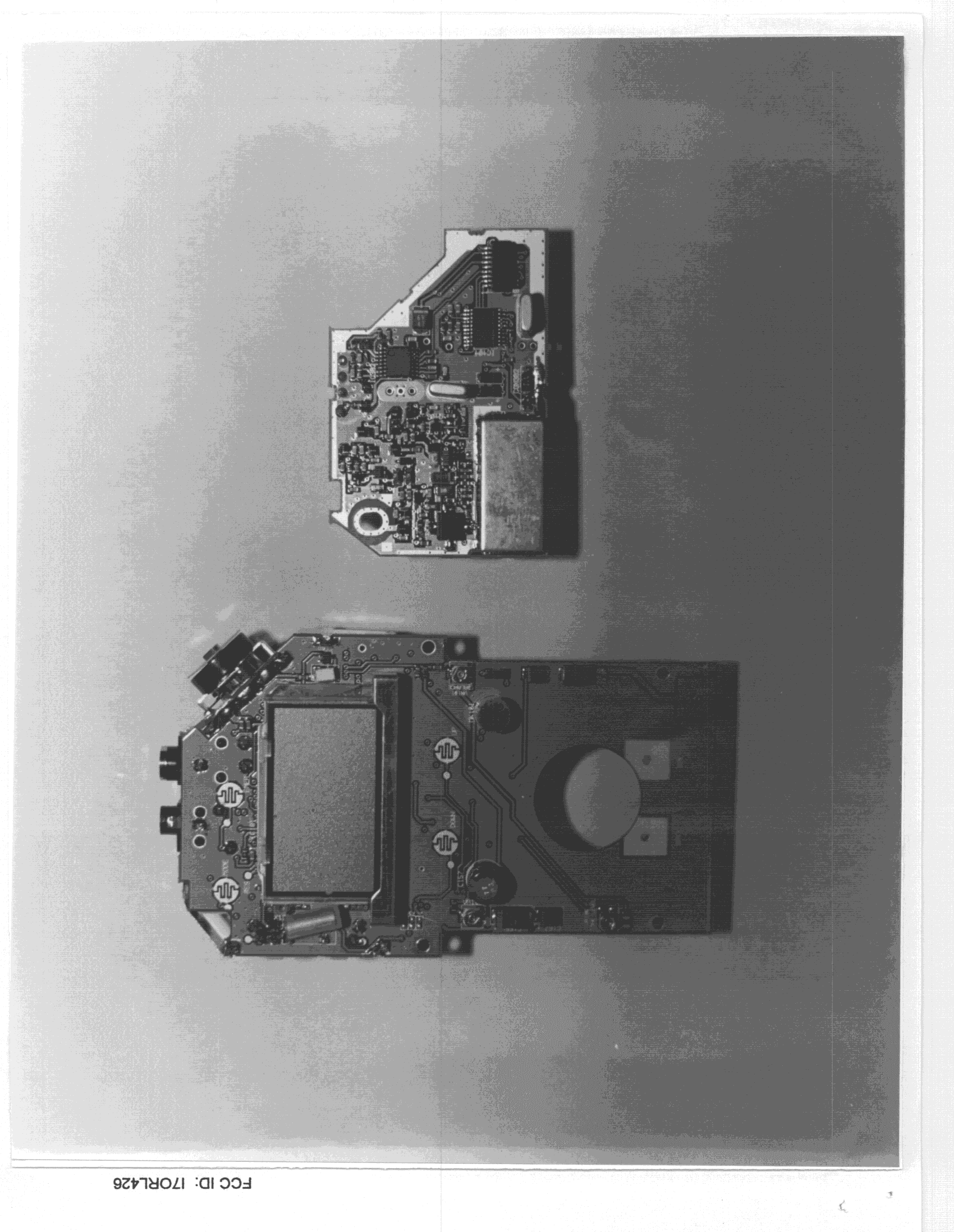 FRF - Part 95 Family Radio Face Held Transmitter - FCC ID I7ORL426 - Rexon Technology Co., Ltd