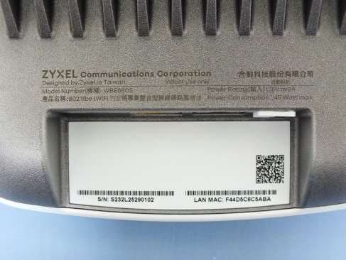 802.11be (WiFi 7) Triple-Radio Unified Pro Access Point - FCC ID I8803935 - ZyXEL Communications Corporation (2)