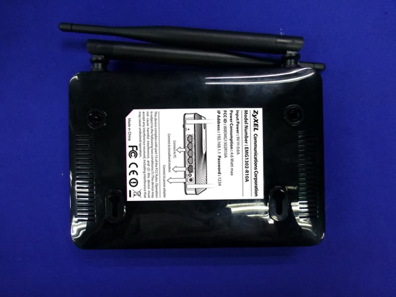 Wireless N300 4-port USB Ethernet Gateway - FCC ID I88EMG1302R10A - ZyXEL Communications Corporation (3)