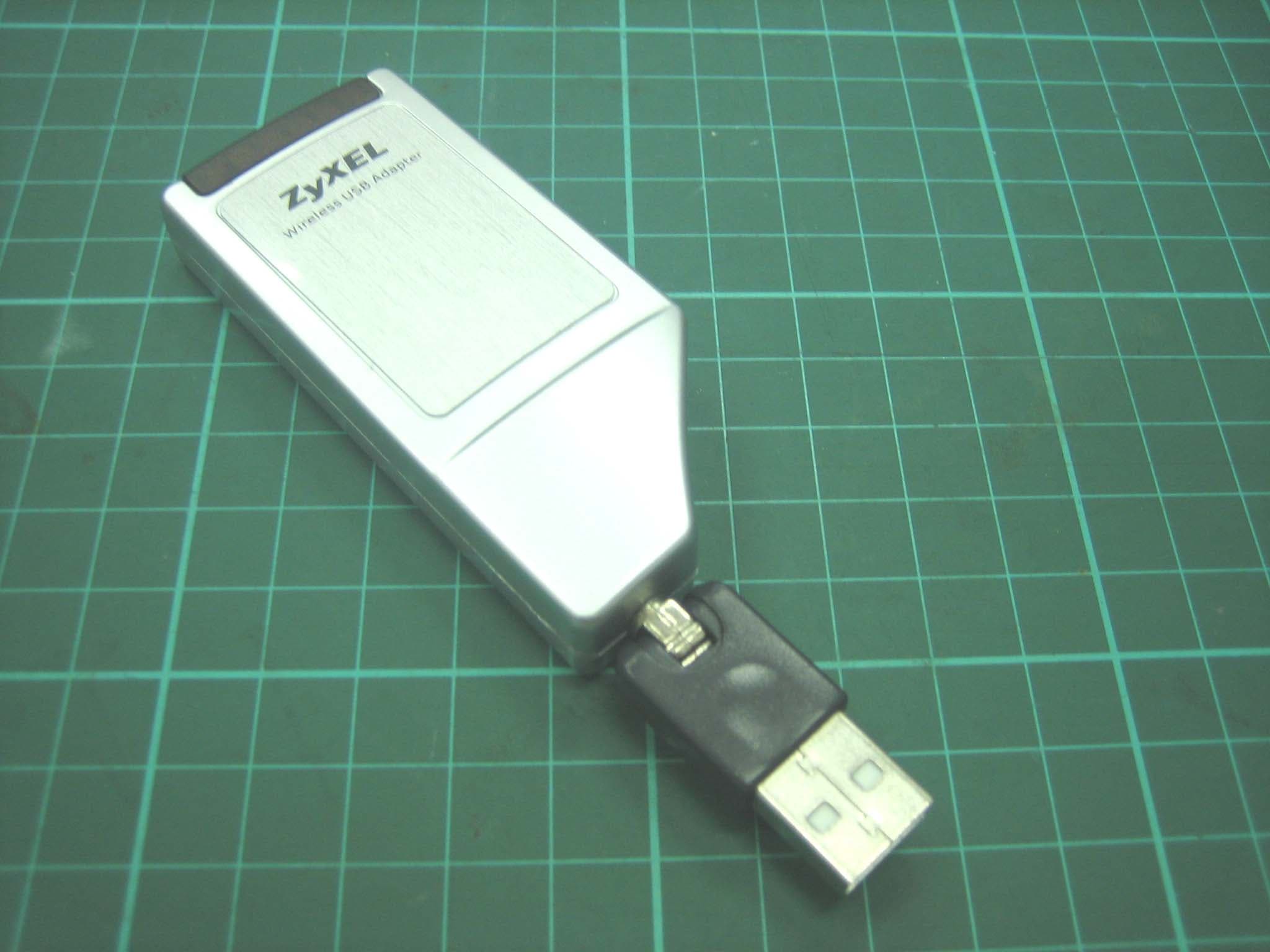 802.11b/g Wireless USB Adapter- - FCC ID I88G210H - ZyXEL Communications Corporation (2)