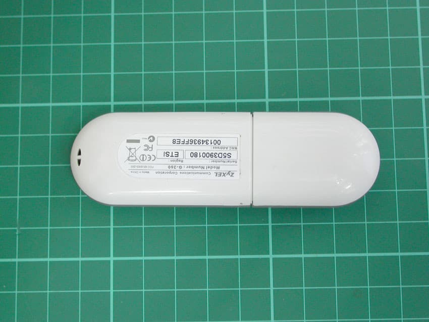WLAN USB Adapter - FCC ID I88G260 - ZyXEL Communications Corporation (2)