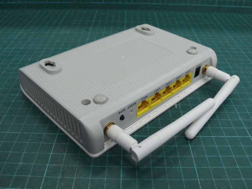 Wireless N Router - FCC ID I88NBG420N - ZyXEL Communications Corporation (2)