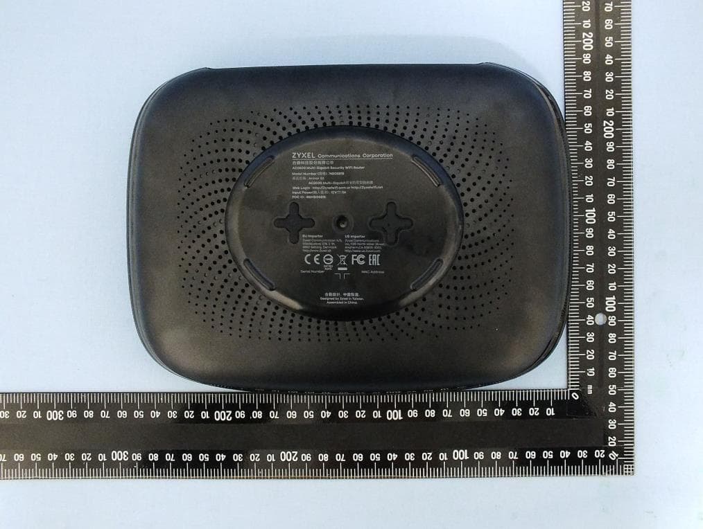 AC2600 Multi-Gigabit Security WiFi Router - FCC ID I88NBG6818 - ZyXEL Communications Corporation (3)