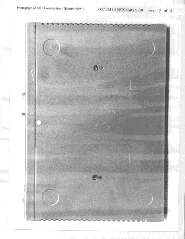 JBP - Part 15 Class B Computing Device Peripheral - FCC ID I88NETGEARRA368U - ZyXEL Communications Corporation