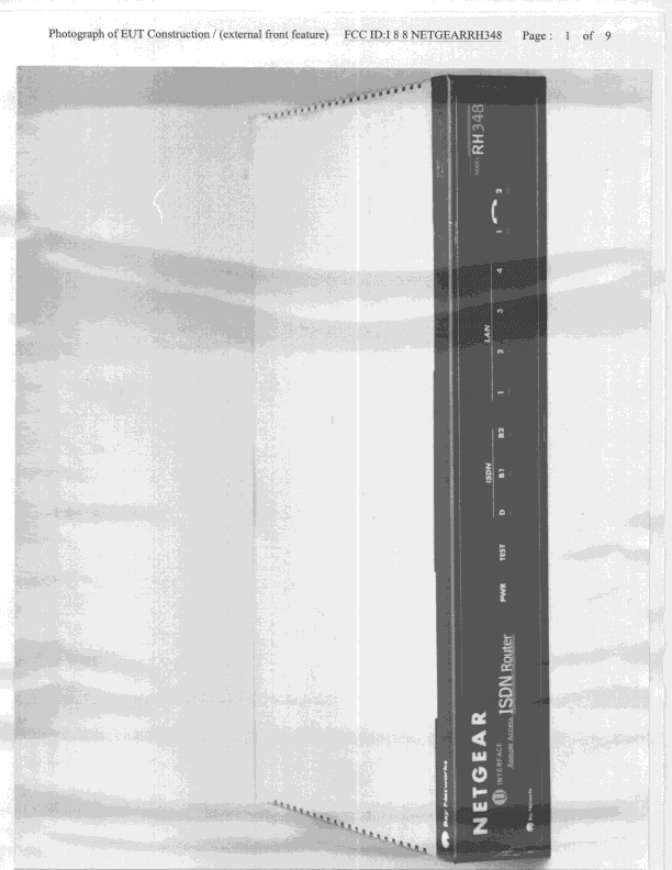JBP - Part 15 Class B Computing Device Peripheral - FCC ID I88NETGEARRH348 - ZyXEL Communications Corporation (4)