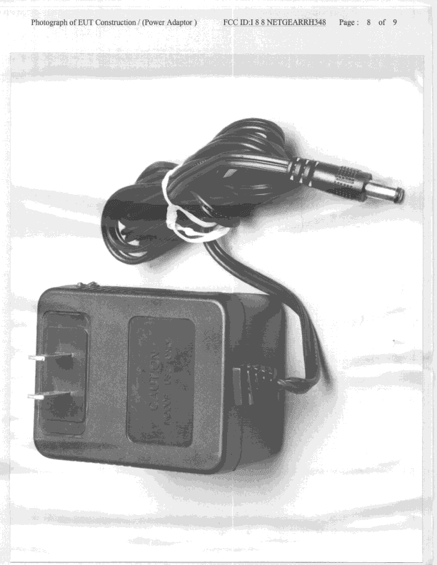 JBP - Part 15 Class B Computing Device Peripheral - FCC ID I88NETGEARRH348 - ZyXEL Communications Corporation (5)