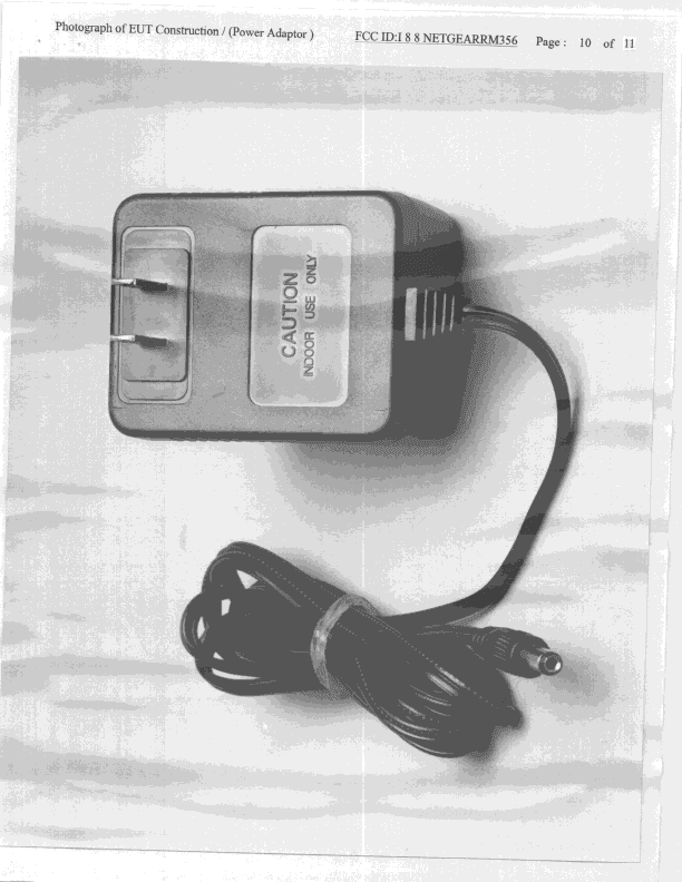 JBP - Part 15 Class B Computing Device Peripheral - FCC ID I88NETGEARRM356 - ZyXEL Communications Corporation (1)