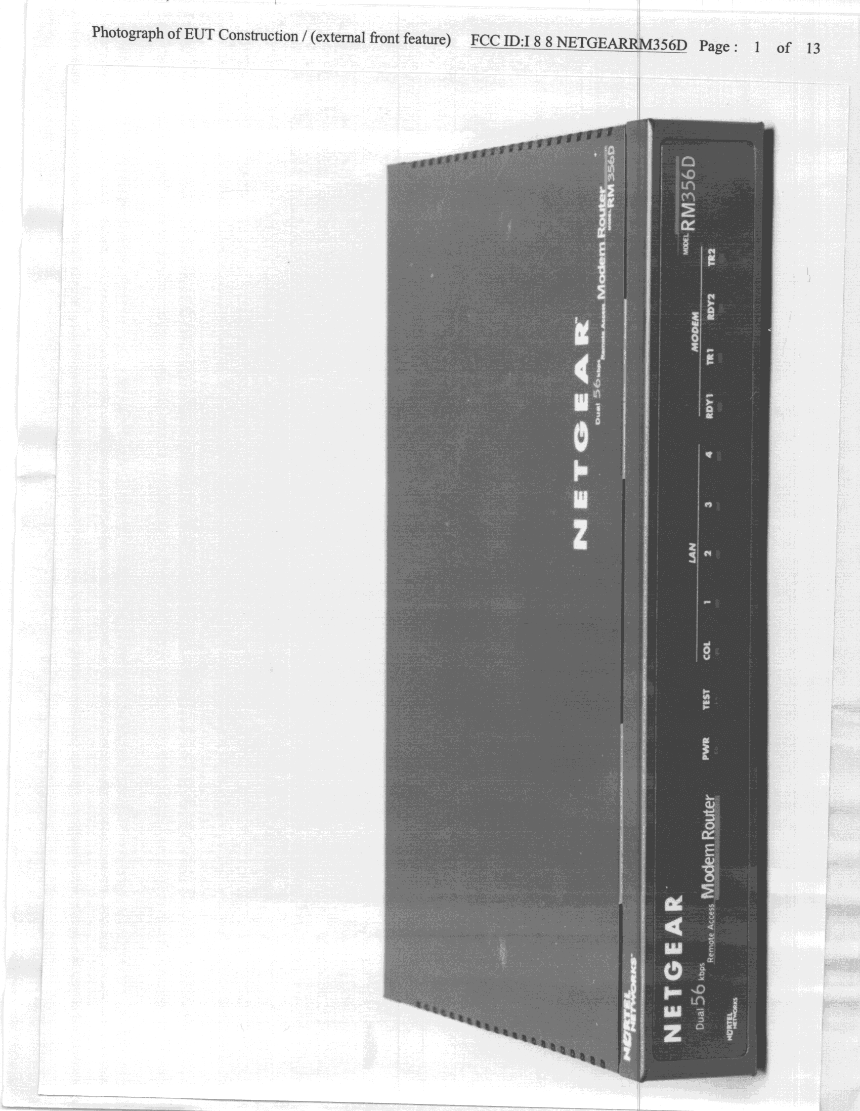 JBP - Part 15 Class B Computing Device Peripheral - FCC ID I88NETGEARRM356D - ZyXEL Communications Corporation (4)