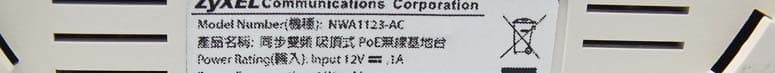 802.11 a/b/g/n/ac Dual-Radio Ceiling Mount PoE Access Point - FCC ID I88NWA1123AC - ZyXEL Communications Corporation (4)