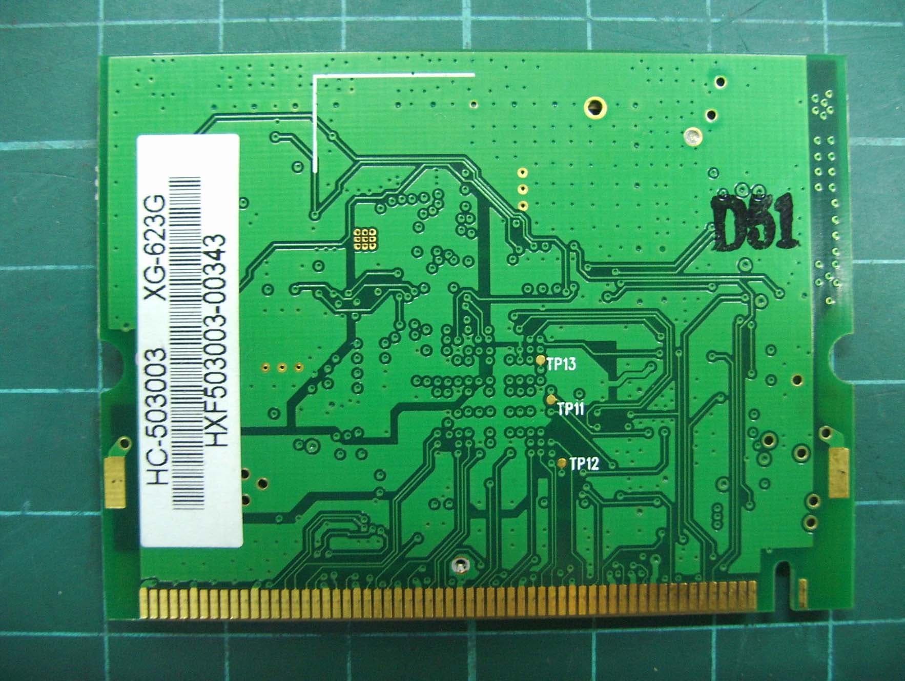 802.11g Wireless Super G MiniPCI Card - FCC ID I88NWD670S - ZyXEL Communications Corporation (1)