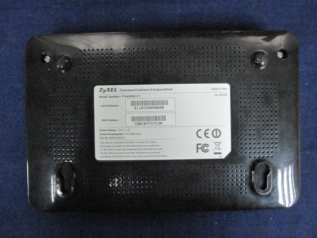 Wireless N ADSL2+ 4-port USB Gateway - FCC ID I88P660HNUF1 - ZyXEL Communications Corporation (4)