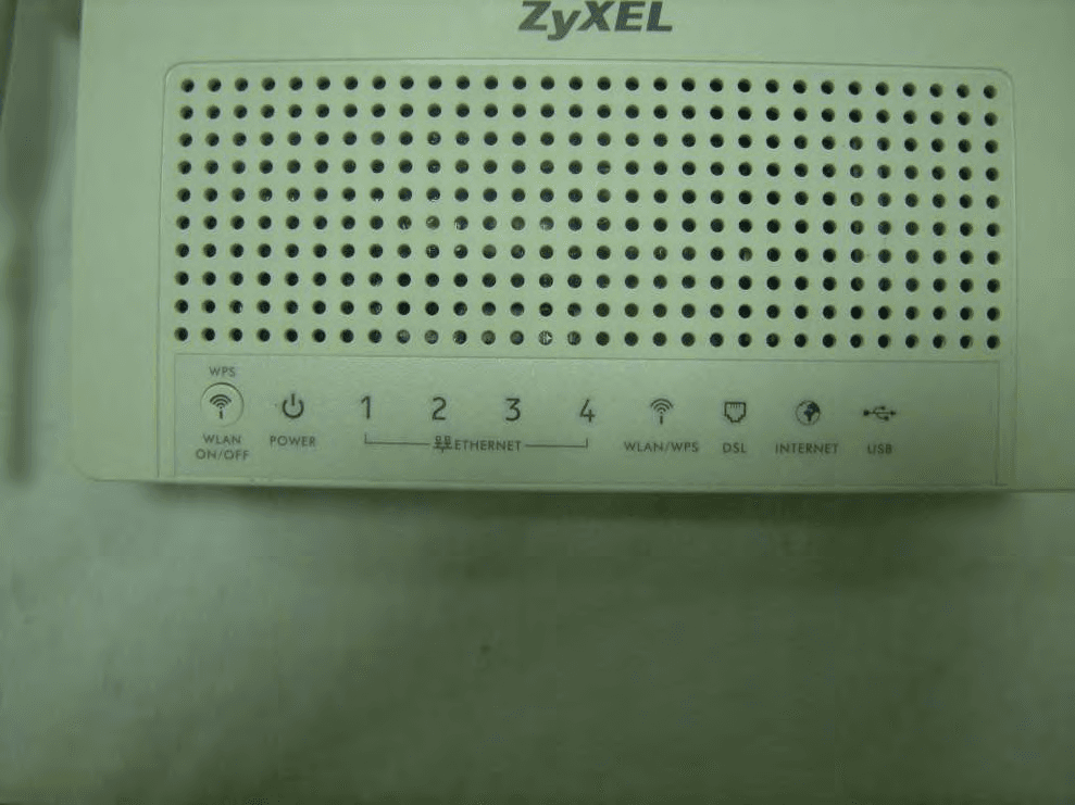 802.11n Wireless ADSL2+ 4-port Security Gateway - FCC ID I88P661HNUF1 - ZyXEL Communications Corporation (3)