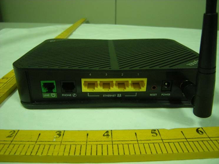 802.11g Wireless ADSL 2+ 4-port Gateway - FCC ID I88PK5000Z - ZyXEL Communications Corporation (4)