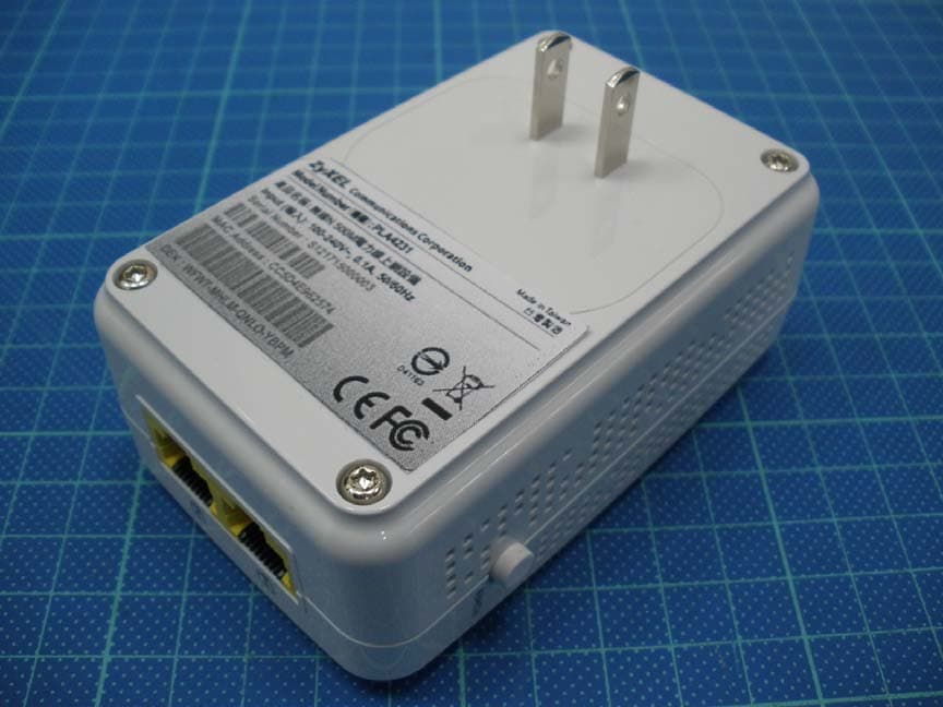 500Mbps Powerline Wireless N Extender - FCC ID I88PLA4231 - ZyXEL Communications Corporation (2)