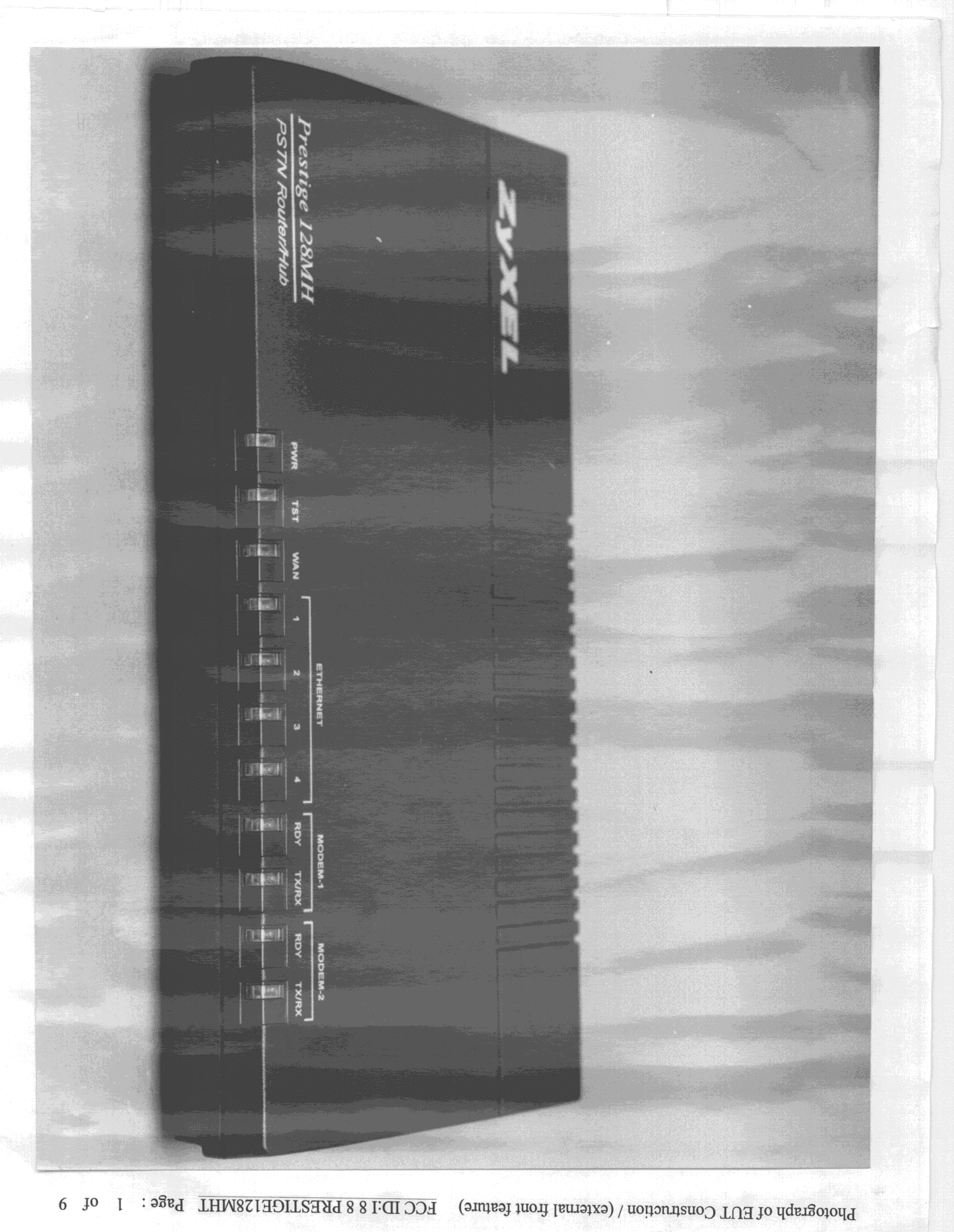 JBP - Part 15 Class B Computing Device Peripheral - FCC ID I88PRESTIGE128MHT - ZyXEL Communications Corporation (3)