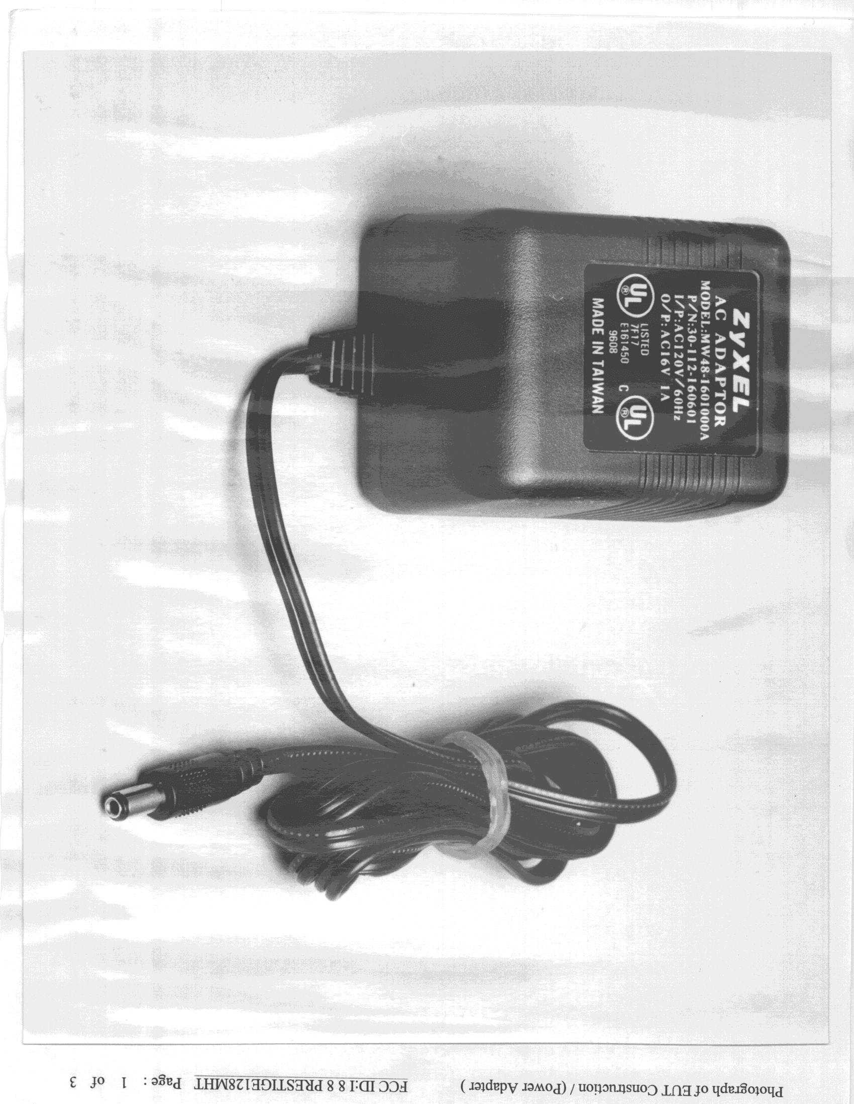 JBP - Part 15 Class B Computing Device Peripheral - FCC ID I88PRESTIGE128MHT - ZyXEL Communications Corporation (4)