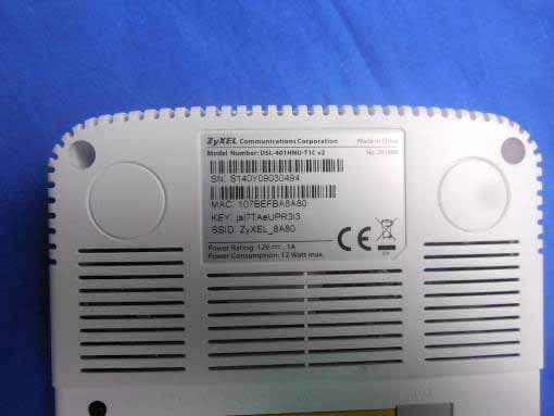 Wireless N VDSL2 4-Port Gateway with USB - FCC ID I88VMG1312T10C - ZyXEL Communications Corporation (2)