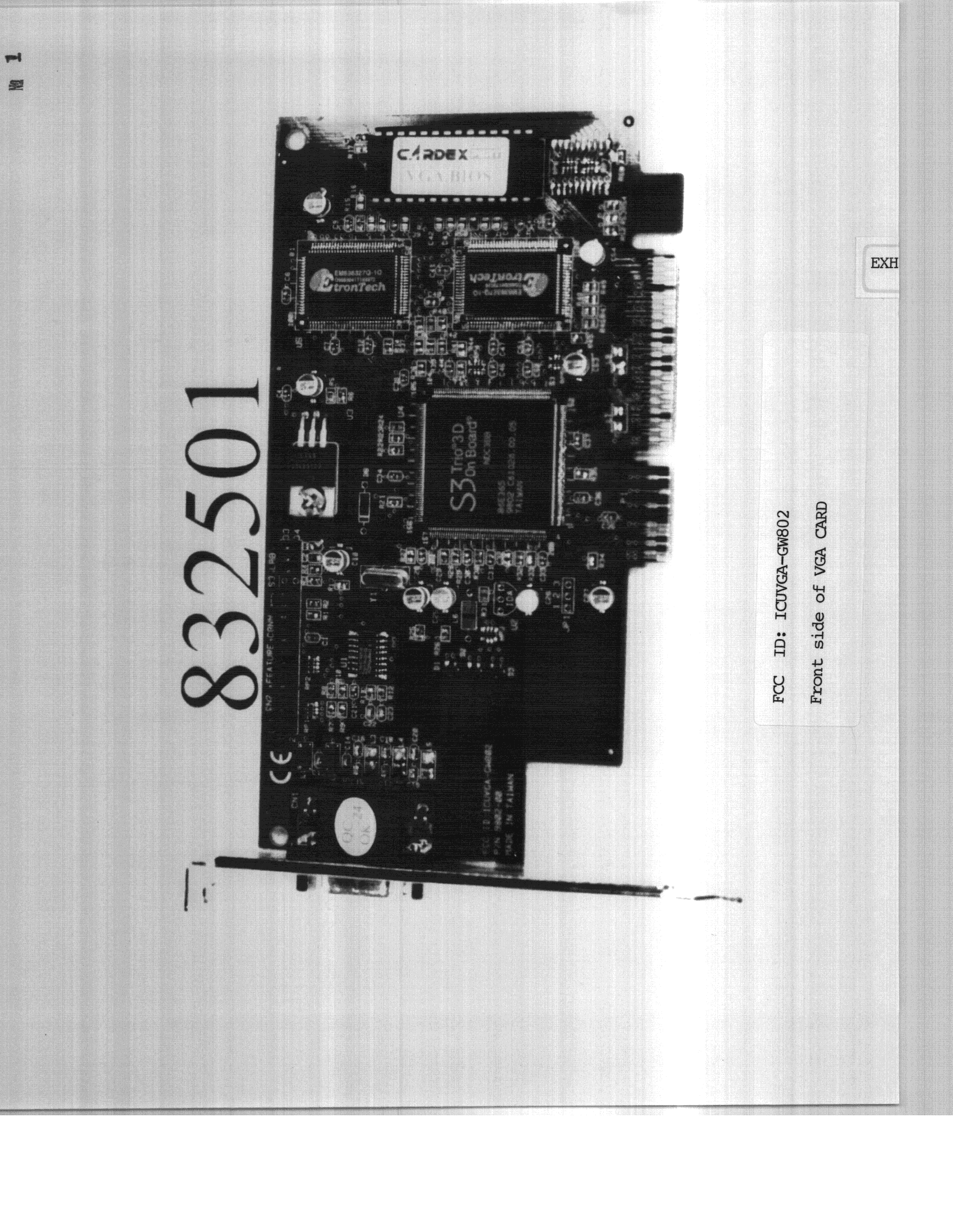 JBP - Part 15 Class B Computing Device Peripheral - FCC ID ICUVGA-GW802 - Gainward Co Ltd