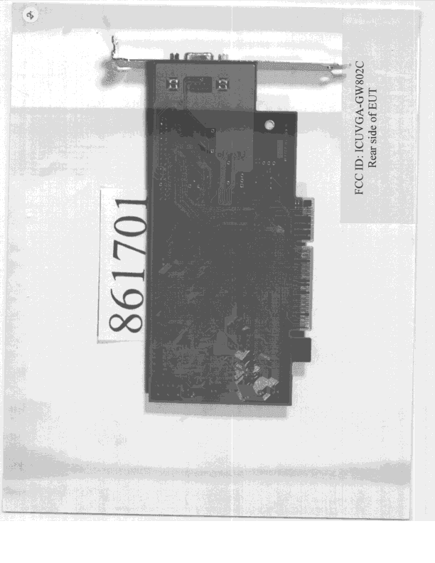 JBP - Part 15 Class B Computing Device Peripheral - FCC ID ICUVGA-GW802C - Gainward Co Ltd (2)